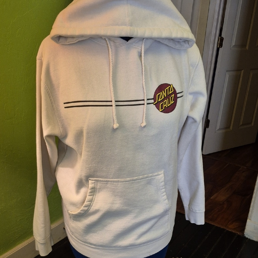 The Original SantaCruz Hoodie. Sz. Med. ClassicDot Skate Graphic.(#1667)